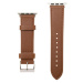 Kožený řemínek FIXED Leather Strap pro Apple Watch 42mm/44mm, hnědá