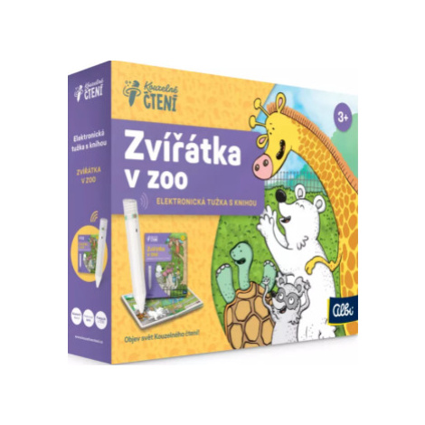 Elektronická Albi tužka 2.0. s knihou Zvířátka v zoo