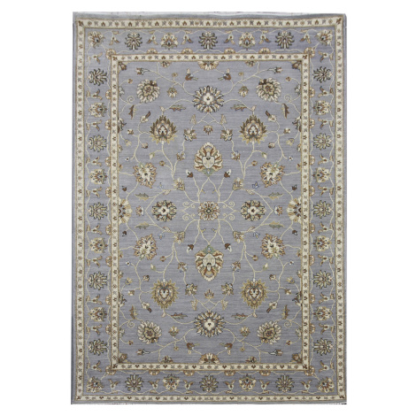 Diamond Carpets koberce Ručně vázaný kusový koberec Diamond DC-M 2 Light grey/light grey - 180x2