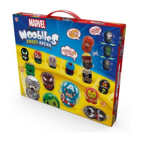 TM Toys Wooblies Marvel Bojová aréna se 2 turbo vystřelovači