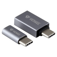 Yenkee Yenkee - Sada redukcí z USB-C na MicroUSB a USB-A