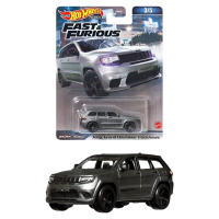 Mattel hot wheels premium rychle a zběsile jeep grand cherokee trackhawk