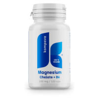 Kompava Magnesium chelate + B6 120 kapslí