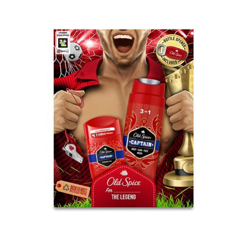 OLD SPICE Captain Footballer & Otvírák na láhve Set 300 ml