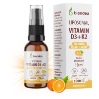 Blendea Lipozomální Vitamin D3+K2 sprej 10 ml