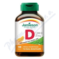 JAMIESON Vitamín D3 1000 IU pomer.cucací tbl.10