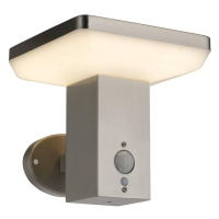 LED solární Wall Light UP SS-Brushed Aluminium 4.4W čidlo