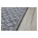 Vopi koberce Kusový koberec Toledo šedé čtverec - 400x400 cm