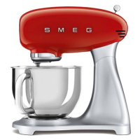 SMEG 50's Retro Style 4,8 l červená, s nerezovým podstavcem