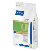 Virbac Veterinary HPM Cat Urology Water Intake & Behaviour U3 - Výhodné balení: 2 x 3 kg