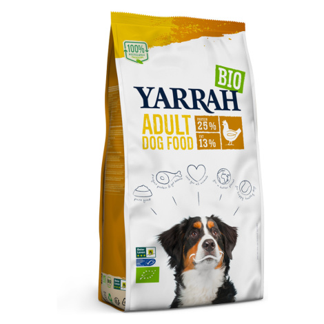 Yarrah Bio Adult s bio kuřecím masem - výhodné balení: 2 x 15 kg