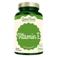 GREENFOOD NUTRITION Vitamin E 120 kapslí