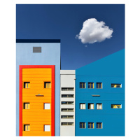 Fotografie Facade - Caesarea industrial park, Arnon Orbach, (35 x 40 cm)