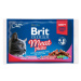 Kapsička Brit Premium Cat Meat plate mix v omáčce Multi 400g (4x100g)