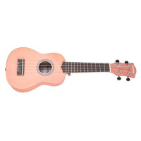 CASCHA HH 3968 Soprano Ukulele Pink Set