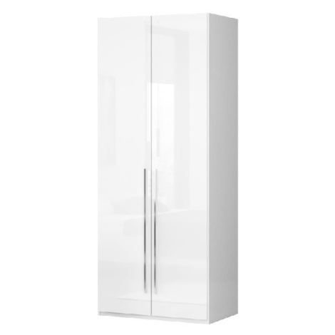 Dvoudveřová skříň tiana-bílá - p2a/pn s rámem