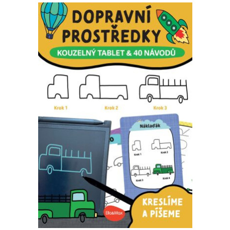 Kouzelný tablet & 40 návodů – DOPRAVNÍ PROSTŘEDKY - Charlotte Pepper PRESCO