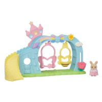 Sylvanian family Duhové houpačky se skluzavkou