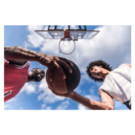 Umělecká fotografie Guys playing basketball, GeorgeRudy, (40 x 26.7 cm)