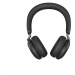 Jabra náhlavní souprava Evolve2 75 včetně stojánku, Link 380c MS, stereo, černá