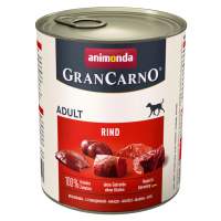 Výhodné balení Animonda GranCarno Original 2 x 6 ks (12 x 800 g) - hovězí