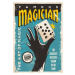 Ilustrace Magician poster design, lukeruk, 30 × 40 cm