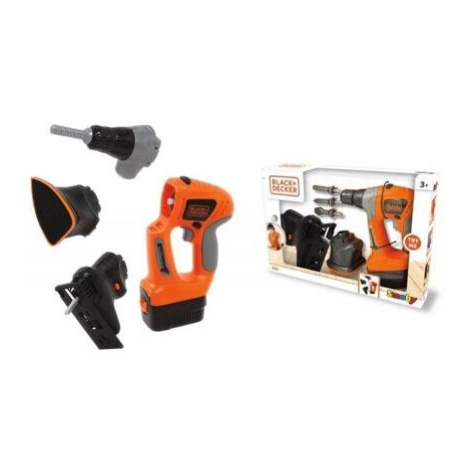 Black&Decker: Sada nářadí 3 v 1, elektr. SMOBY