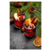 Fotografie Two Glasses of Christmas Mulled Red, bergserg, 26.7 × 40 cm