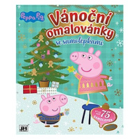 Vánoční omalovánky Peppa Pig: se samolepkami