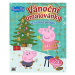 Vánoční omalovánky Peppa Pig: se samolepkami