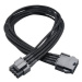 Akasa (AK-CBPW08-40BK), Flexa P8, 40cm 8 pin ATX12V power cable extension