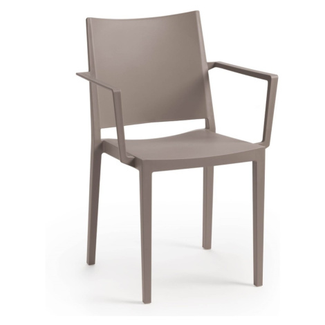 Jídelní židle MOSK ARMCHAIR Cihlová,Jídelní židle MOSK ARMCHAIR Cihlová Rojaplast
