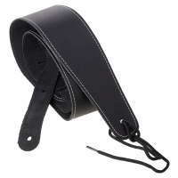 Fender Broken-In Leather Strap Black