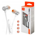 Jbl Tune 290 Originální In-ear Sluchátka T290 Stříbrná Nová