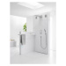 Hansgrohe 28433400 - Hlavová sprcha Rainfall 180, 2 proudy, bílá/chrom