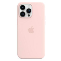 Silikonový kryt MagSafe pro Apple iPhone 14 Pro, chalk pink