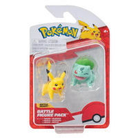 Pokémon akční figurky Pikachu a Bulbasaur - 5 cm