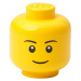 LEGO úložná hlava (mini) - chlapec