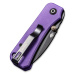 Civivi Baby Banter C19068S-4 Purple G10 Nitro-V Black