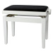 Gewa Piano Bench Deluxe 130.030 White Gloss