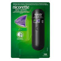 NICORETTE SPRAY 1MG/DÁV ORM SPR SOL 1X13,2ML