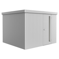 Zahradní domek NEO 3C, stříbrná, jednokřídlé dveře BH81089