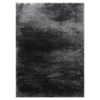 Berfin Dywany Kusový koberec Seven Soft 7901 Black Grey - 200x290 cm