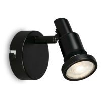 BRILONER LED bodové svítidlo pr. 8 cm 1xGU10 4,8W 400lm černá BRI 2992-015
