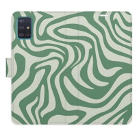 iSaprio Flip pouzdro Zebra Green 02 pro Samsung Galaxy A51