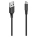 Vention USB 2.0 to micro USB 2A Cable 0.25M Black