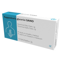 Suppositoria glycerini SANO Glycerínové čípky Classic 2 g 10 ks