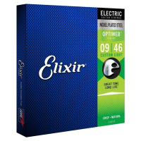 Elixir 19027 Optiweb 9-46 Struny pro elektrickou kytaru