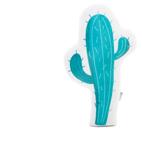 ELIS DESIGN Dětský tvarovaný polštářek - zelený kaktus Elisdesign