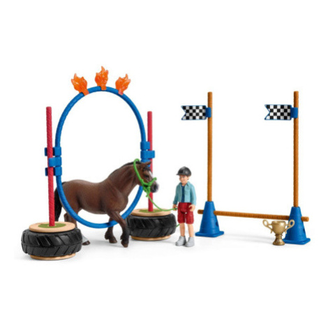 SCHLEICH Farm World® 42482 Závod v agility pro pony 26656